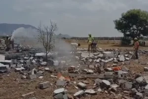 കമ്പത്ത് പടക്കനിർമ്മാണശാലയിൽ സ്ഫോടനം: രണ്ട് മരണം