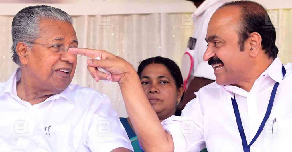 പിണറായിയെ സന്ദർശിച്ച് വി.ഡി. സതീശൻ; പുതിയ രാഷ്ട്രീയ മാതൃകയുമായി നിയുക്ത മുഖ്യമന്ത്രി