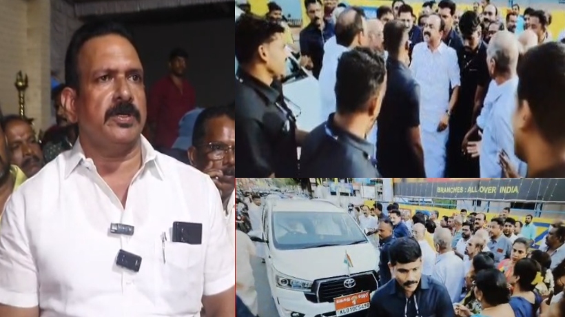 മുഖ്യമന്ത്രിയുടെ വാഹനവ്യൂഹം തടഞ്ഞു; ഡിസിസി അംഗം ചേന്തി അനിൽ കസ്റ്റഡിയിൽ